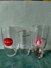 3 verres biére ck perle schiltigheim N1