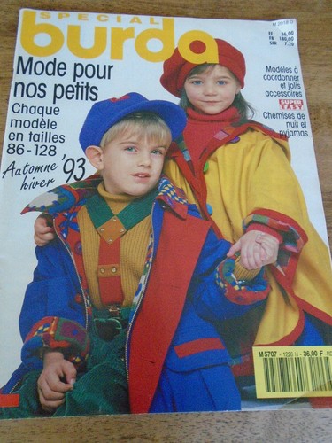 Magazine vintage burda - magazine, enfant