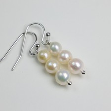 Boucles oreilles perles de - boucles, d'oreilles