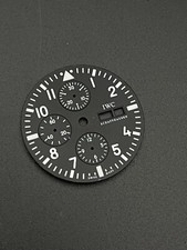 Cadran IWC Pilot 3777 chronographe automatique 34mm occasion