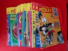 Lot de 21 magazine MICKEY, années 1994 ET 1995