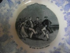 ANCIENNE ASSIETTE FAÏENCE  DE