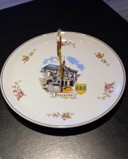 Beau plateau porcelaine de