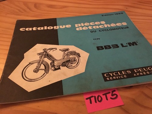 Peugeot bb3 1965 catalogue - bb3,