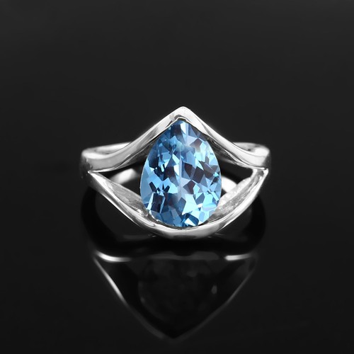 Bague aaa aigue - aaa, aigue-marine
