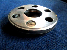 CHAUFFE PLAT ROND Rechaud Acier chromé Cuisine Art de la Table .chafing dish