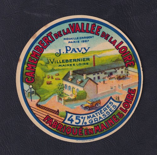 Ancienne étiquette fromage - ancienne,