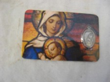 CARTE PLASTIFIÉE AVEC MÉDAILLE  CHANTIERS DU CARDINAL