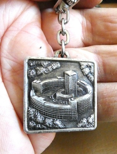 Ancien porte clé - métal, ortf