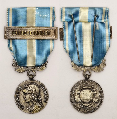 Médaille coloniale agrafe - médaille, coloniale,