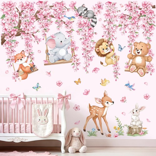 Stickers muraux fleurs - stickers,