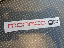 Autocollant Monaco GP Renault