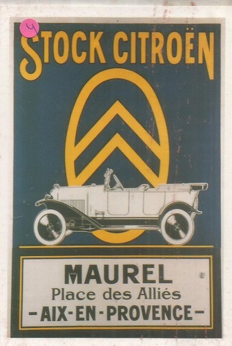 Carte postale stock citroen - postale,