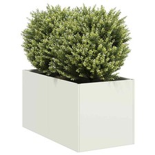 Jardinière blanc 40x80x40 cm