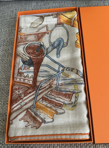 New box hermès naturel - new,