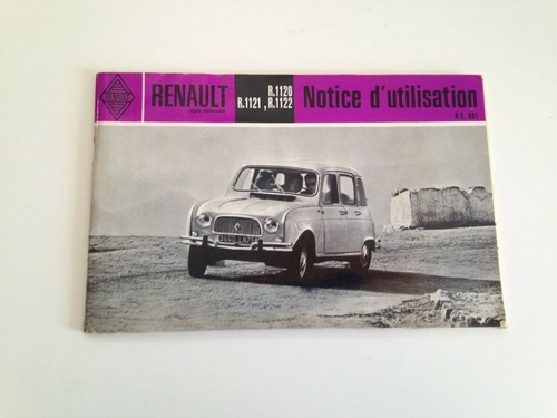 Notice utilisation renault - ,