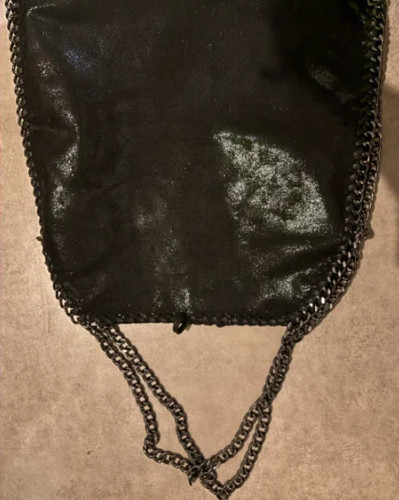 Sac main cuir noir - à,