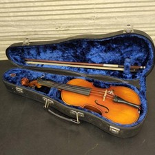 Violon Suzuki n°220 1/8 avec étui vintage enfant étudiant fractionnaire USED ...