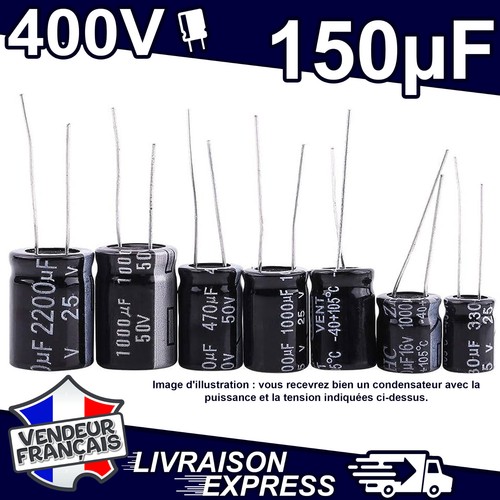 Condensateur chimique - x,