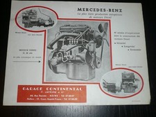Publicité d'époque moteur Mercedes- Benz OM 636