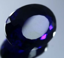 CERTIFIÉ 55 Ct Naturel Bleu