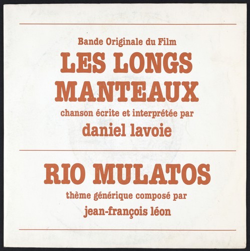 Les longs manteaux daniel - manteaux, (daniel