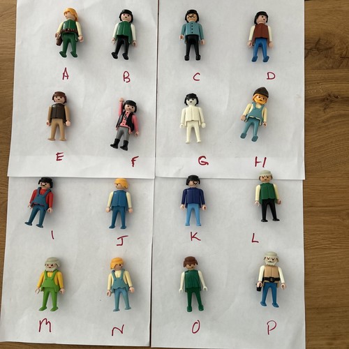 Vintage playmobil figures pick - playmobil, figures/pick