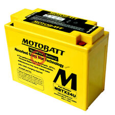 Batterie Motobatt MBTX24U Scellée 25AH Honda CB A Hondamatic 750 1976-1978