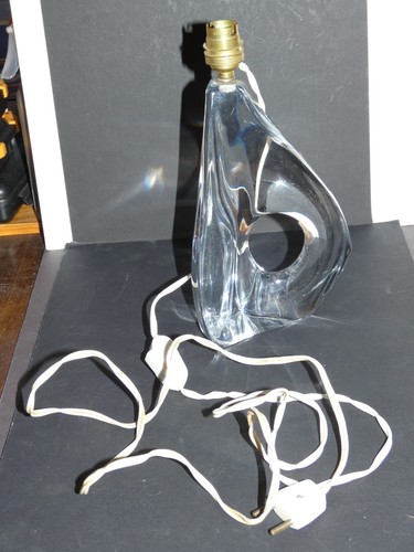 Lampe art deco cristal daum - lampe,