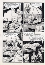 GIORDAN : VIGOR L'ATOLL TABOU PLANCHE ORIGINALE AREDIT PAGE 3
