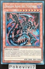 Carte YU-GI-OH! DRAGON ARME DES TENEBRES LCKC-FR068 Secret Rare NEUF