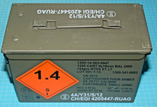 caisse de munitions militaire