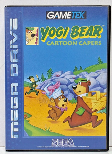 Yogi bear cartoon capers jeu - yogi, bear: