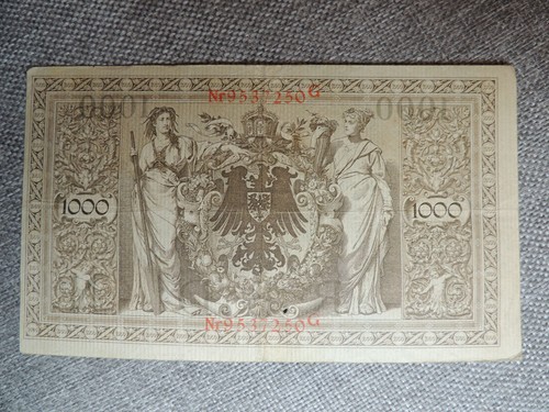 Lot billets allemands 1910 - 10,