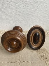 2 Anciennes Poignées Ou Patères Bois Meuble Deco Rétro