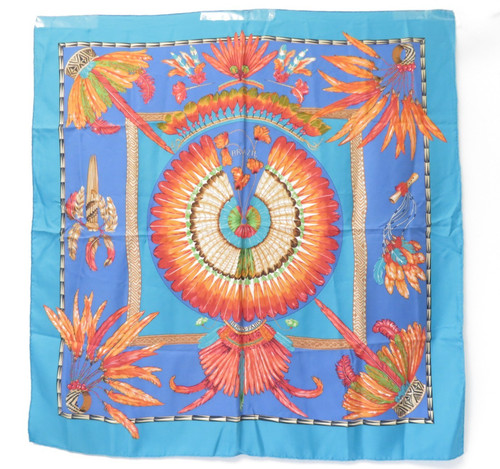 Authentic hermes silk scarf - authentic,