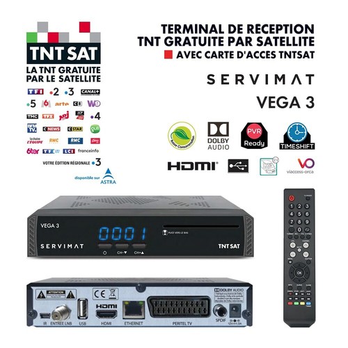 Décodeur récepteur satellite - décodeur,
