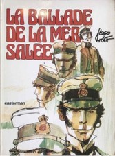 BD - Corto Maltese - La ballade de la mer salée Hugo Pratt (N&B) - Très bon état