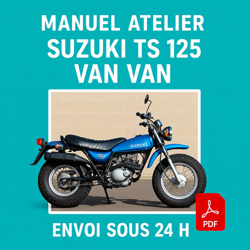 Manuel atelier suzuki 125 - manuel, ts