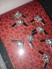 10 Protège Livre Neuf Coins De Livre En Métal Et Strass Neuf