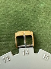 Boucle Ardillon Movado 14mm plaque or