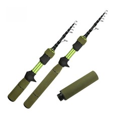 1 Canne à Pêche Carbone 8M Canne à Pêche Télescopique UL Flexible Canne à