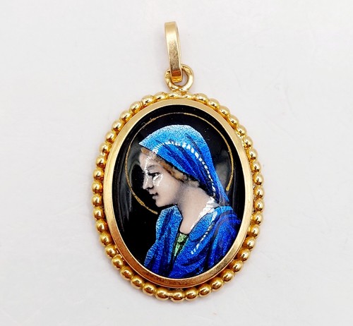 Pendentif style art nouveau - , or