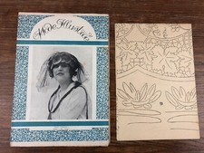 LA MODE ILLUSTREE Année 1921  # 16  avec son PATRON BRODERIE  EMBROIDERY PATTERN
