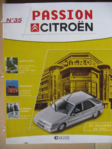 Fascicule passion citroen - , 35