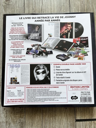 Livre lp25cm johnny - …,