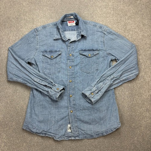 Chemise jean wrangler - jean,