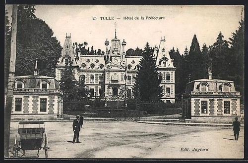 Cpa tulle hôtel - de, la