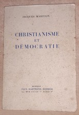 CHRISTIANISME ET DEMOCRATIE