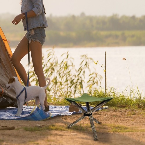 Tabouret camping pliable - de,